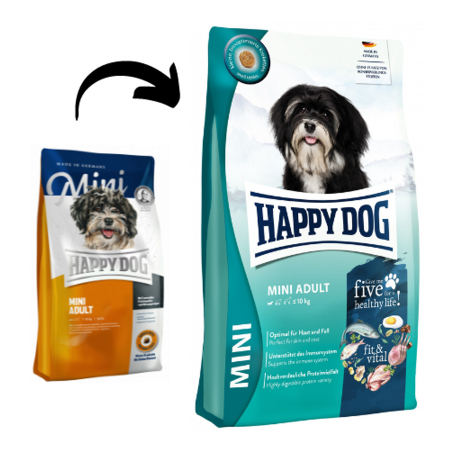 Happy Dog Fit & Vital Mini Adult 10 kg kutyatáp
