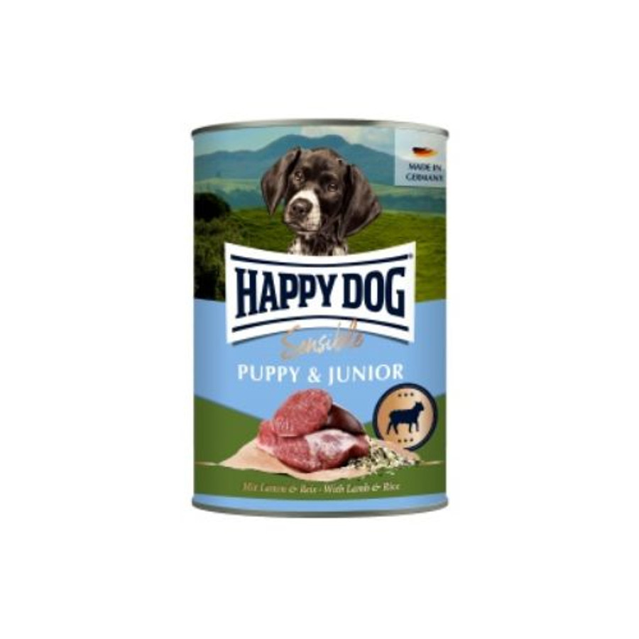 Happy Dog Puppy Junior (Bárány) konzerv 6x400g