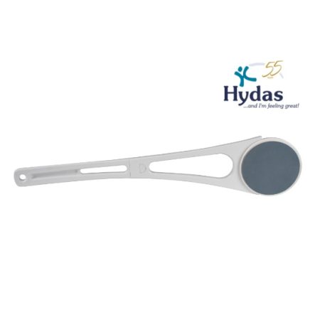 Hydas EasyFree® szőrtelenítő és bőrradírozó korong hosszú nyéllel - fájdalommentes hát- és testszőrtelenítés otthon