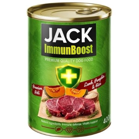 Jack Immunboost báránnyal és sütőtökkel 400g