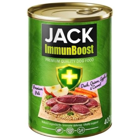 Jack Immunboost kacsával és quinoával 12x400g