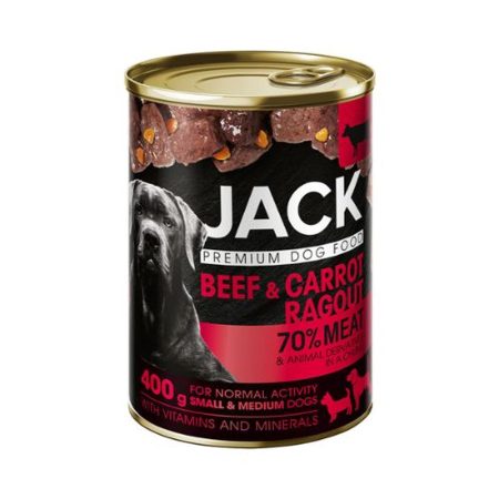 Jack kutya konzerv ragu marha-répa 8x800g