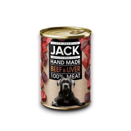 Jack super premium kutya konzerv marha májjal 12x400g