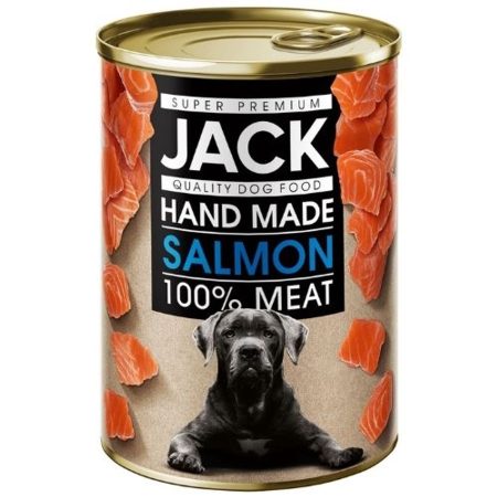 Jack super premium kutya konzerv lazac 12x400g