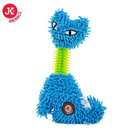 JK plüss kutyajáték kék macska 23cm