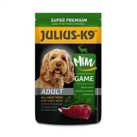 Julius-K9 nedveseledel Adult Game (vadas) 125g