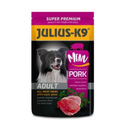 Julius-K9 nedveseledel Adult Pork 125g