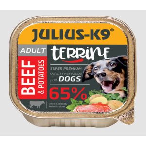 Julius-K9 Dog Terrine Adult Beef&Potatoes - nedveseledel (marha