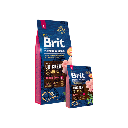 Brit Premium by Nature Junior Large 2x15 kg