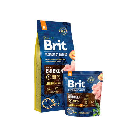 Brit Premium by Nature Junior Medium 2x15 kg
