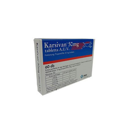 Karsivan 50mg tabletta 60 db