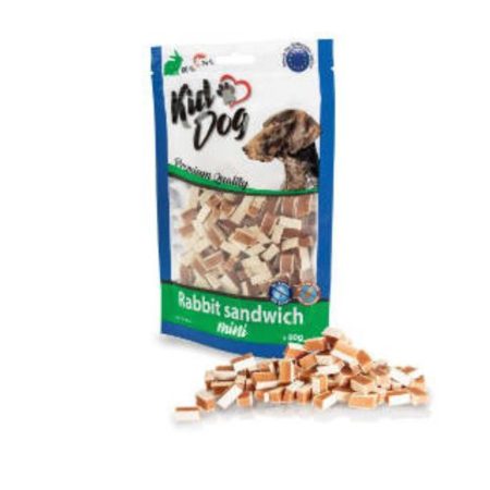 KidDog Rabbit Sandwich Mini Jutalomfalat 80g