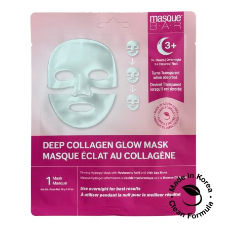Masque BAR 38g/db koreai kollagénes és hialuronsavas hidrogél arcmaszk - 6 db