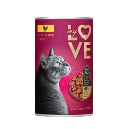 My Love teljes értékű macskakonzerv pulykával 415g