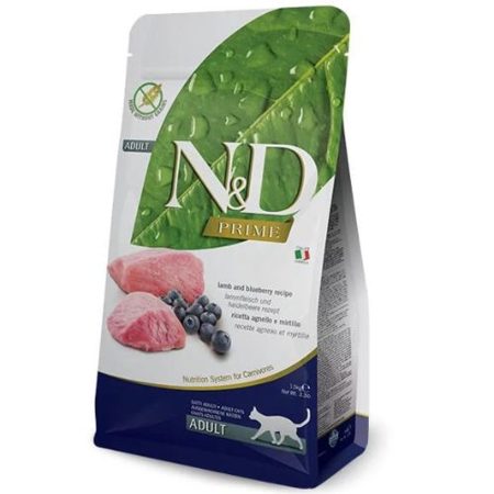 N&D Cat Prime bárány&áfonya adult 5kg