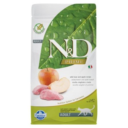 N&D Cat Prime vaddisznó&alma adult 1