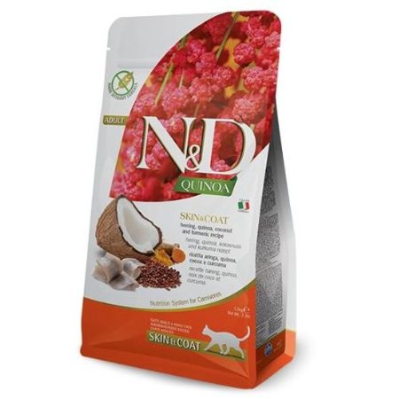 N&D Cat Quinoa Skin&Coat hering 1