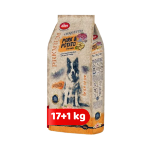 Alice PROFESSIONAL Adult CROQUETTES Pork&Potato 17+1kg