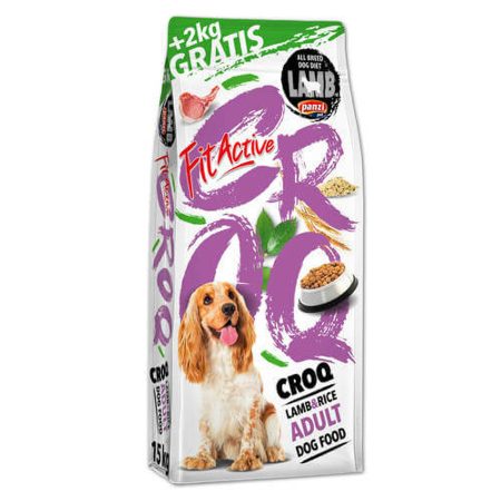 Panzi FitActive CROQ Premium 3x15+2kg Lamb&Rice