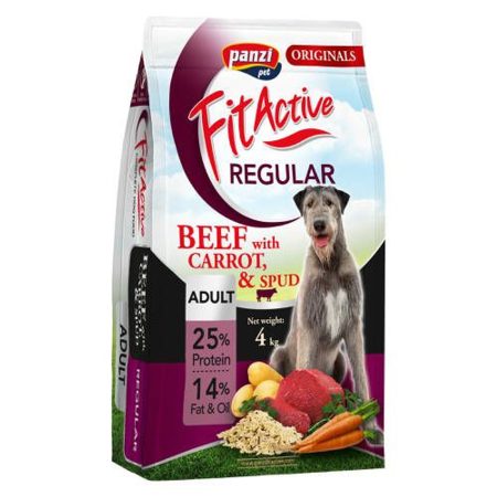Panzi FitActive Originals Regular Beef with Carrots and Spud kutyatáp 4kg