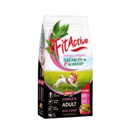 Panzi FitActive PURE Hypoallergenic Salmon - Rosehip száraztáp 3kg