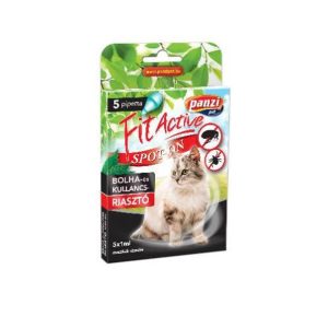 Panzi Fitactive Spot On Bolha- és kullancsriasztó cica 5 pipetta