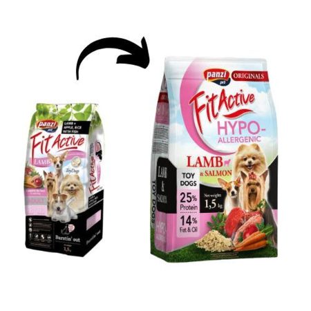 Panzi FitActive Hypoallergenic ToyDogs Lamb