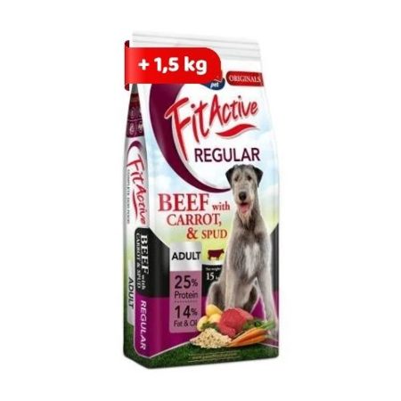 Panzi FitActive ORIGINALS Regular Beef with Carrots and Spud 15kg + 1