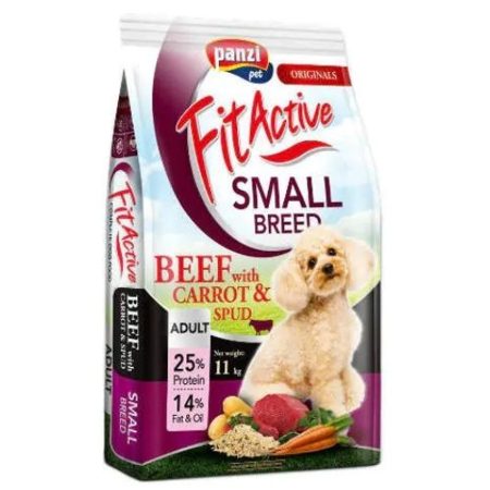 Panzi FitActive Originals Small Breed Regular Beef with Carrots and Spud kutyatáp 11kg