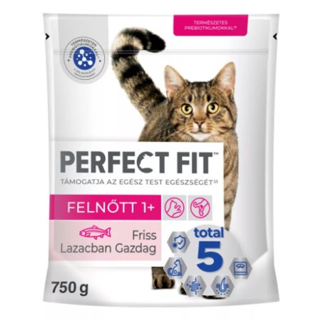 Perfect Fit Adult Lazac száraz macskatáp 750g