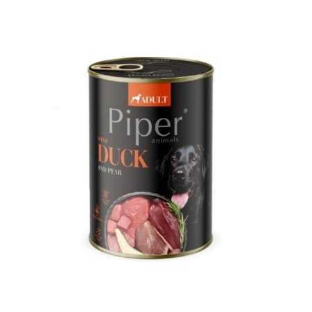 Piper felnőtt kutyakonzerv kacsa és körte 24x400g