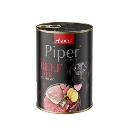 Piper felnőtt kutyakonzerv marhamáj és krumpli 400g