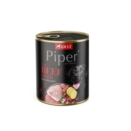 Piper felnőtt kutyakonzerv marhamáj és krumpli 12x800g
