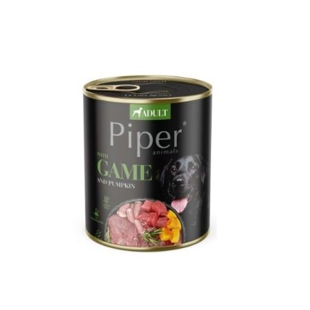 Piper felnőtt kutyakonzerv vad és sütőtök 12x800g