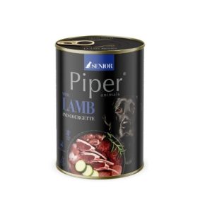 Piper Senior konzerv báránnyal és cukkinivel 24x400g