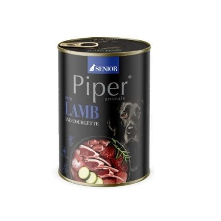 Piper Senior konzerv báránnyal és cukkinivel 24x400g