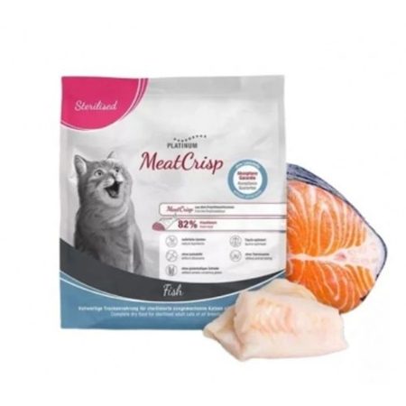 Platinum MeatCrisp Sterilised Fish 400 g macskaeledel