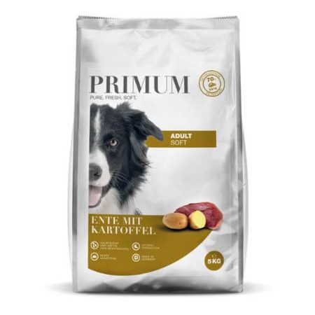 Primum Soft Kacsa Burgonyával puha kutyatáp 5kg