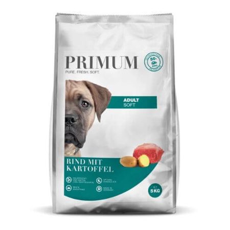 Primum Soft Marha Burgonyával puha kutyatáp 5kg