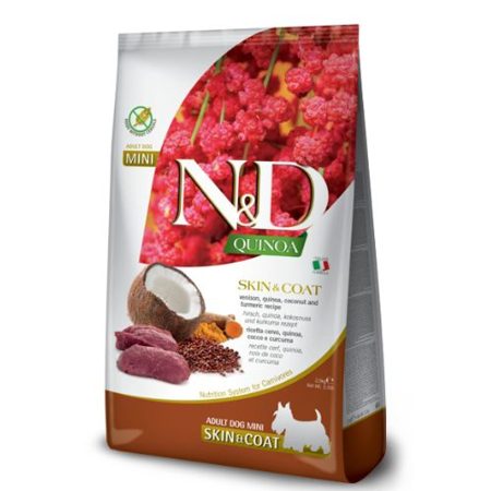 N&D Dog Grain Free Quinoa Skin&Coat Vadhús 800 g