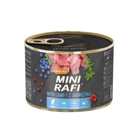 Rafi Kutya Mini Bárányos konzerv 185g