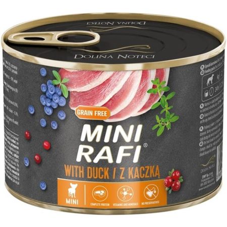 Rafi Kutya Mini Kacsás konzerv 12x185g