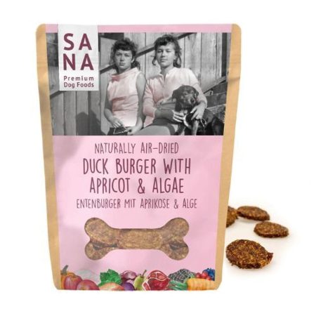 SANAdog Kacsaburger algával és sárgabarackkal 100g