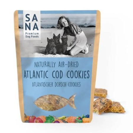 SANAdog Atlanti Tőkehal Sütik 100g