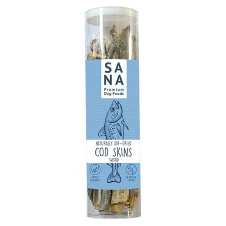 SANAdog Ropogós Csavart Tőkehalrudak 150g