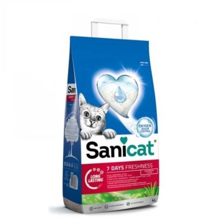 Sanicat macskaalom 7days Freshness Aloe Vera attapulgit 4l