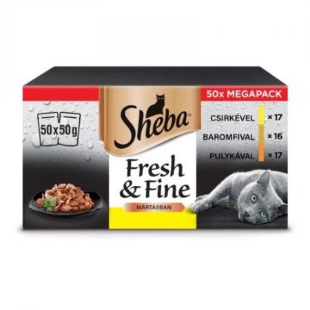 Sheba alutasakos Mini Baromfi 50x50g