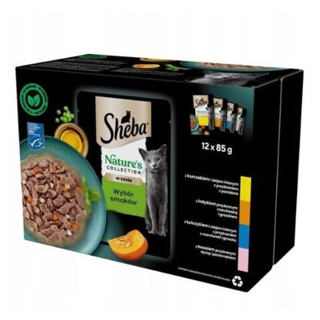 Sheba alutasakos Nature's Collection Mix 12x85g