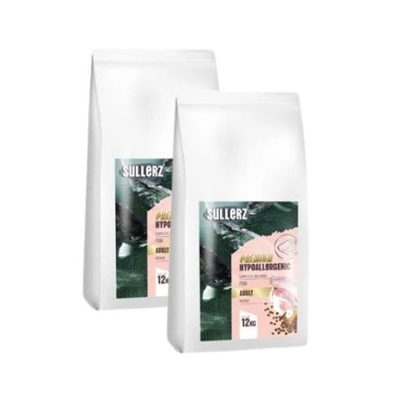 SullerZ Premium Hypoallergenic Adult Fish (Hal) Kutyatáp 2x12 kg