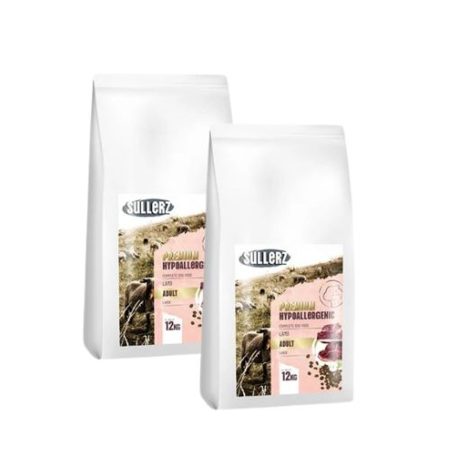 SullerZ Premium Hypoallergenic Adult Lamb (Bárány) Large Kutyatáp 2x12 kg